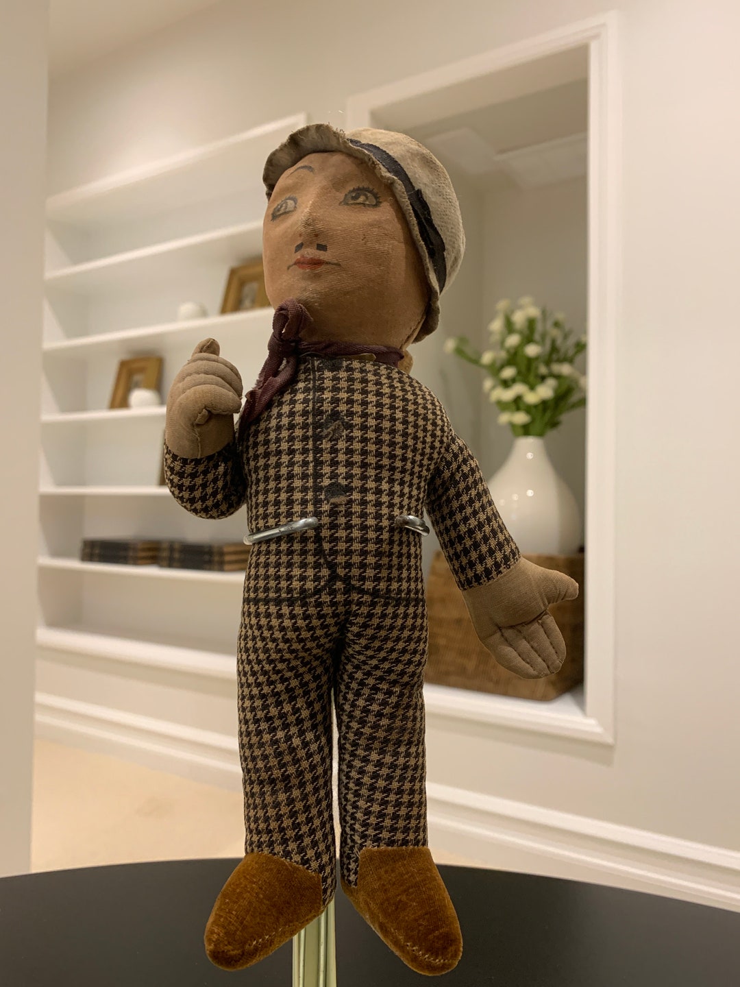 Deans Rag Book Lupino Lane in the Lambeth Walk, Antique Cloth Doll, Antique English Doll