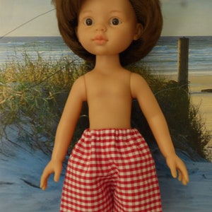 Clothes for 33 cm boy doll Chérie Paola Reina, Mini Maru, Little Darling 13 inch BERMUDA, BEACH SHORTS