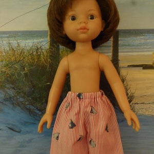 Clothes for 33 cm boy doll Chérie Paola Reina, Mini Maru, Little Darling 13 inch BERMUDA, BEACH SHORTS