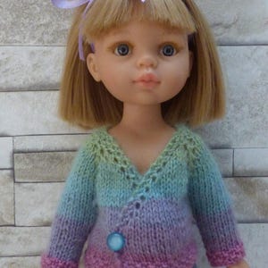 WRAP VEST for 33 cm (13 inch) dolls Little darling, Les Chéries de Corolle, les Amigas de Paola Reina, les Minouche Clothing