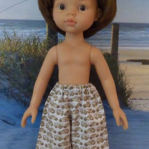 Clothing for 33 cm boy doll Chérie Paola Reina Mini Maru Little Darling 13 inches BERMUDA, BEACH SHORTS