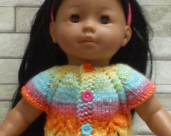 Roupas para boneca MA COROLLE 36 cm (14,17 polegadas) Colete sem mangas "multicolorido"