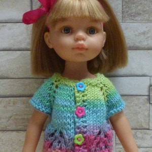 33 cm doll clothes for Mini Maru & Friends, Little Darling, Chérie de Corolle, Paola Reina, Minouche 13 inches Cotton vest