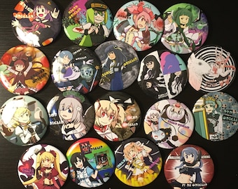 Magia Record 2.25" Pinback Buttons | Magica Collection | Single Buttons