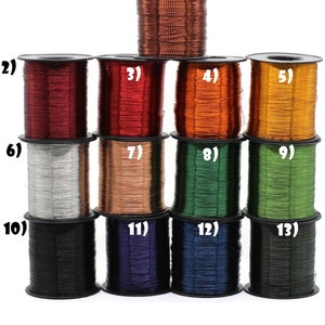 Alambre de cobre de 2400 pies, elija el color de su alambre para joyería, envoltura de alambre artesanal Dead Soft de calibre 28 0,3 mm, bobina y carrete de alambre que no se deslustra WRRI imagen 1