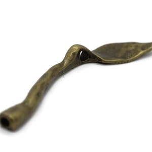 Antique Bronze Threshold Leaf Charms, Huge Charms, 20x94mm, Leaf Findings, Leaf pendant, jewelry findings, Twig findings, Twig pendant
