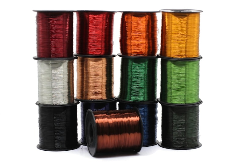 Alambre de cobre de 2400 pies, elija el color de su alambre para joyería, envoltura de alambre artesanal Dead Soft de calibre 28 0,3 mm, bobina y carrete de alambre que no se deslustra WRRI imagen 2