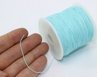 Craftdady 100 yards 0,8 mm nylon koord gevlochten kralen draad Chinese knopen macramé touw koord koord koord voor doe-het-zelf armband ketting sieraden maken, donkerzeegroen Craftdady 100 yards 0,8 mm nylon koord gevlochten kralen draad Chinese knopen macramé touw koord koord koord voor doe-het-zelf armband ketting sieraden maken, donkerzeegroen