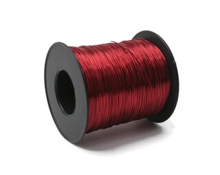 Filo Di Rame Puro 99,9% – Calibro 22 Mezzo Rotondo, Morbido, Per Gioielli E Crafting