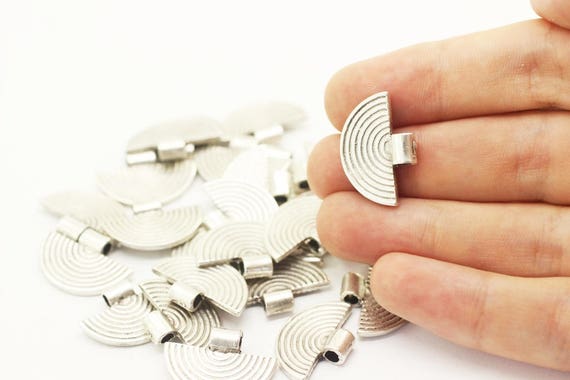 10 X 20mm Plata Plateado I Love Knitting encantos colgantes de perlas