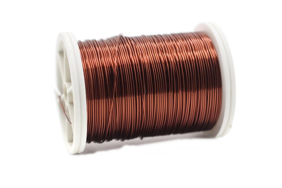 Copper Wire 22 Gauge 0.6 Mm 13 Yard 12 Meters Craft Wire Etsy