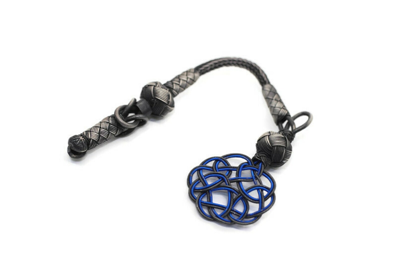 925 Silver Tassel for Tasbeeh Prayer Beads Blue Tassels Etsy