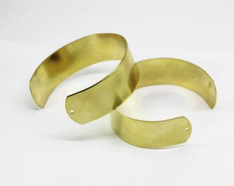 Handgemachte breite 25 mm Roh Messing Armreif Armreif, 25 mm Armband leer, Armreif, handgemachte Armreif Armreif, BRER