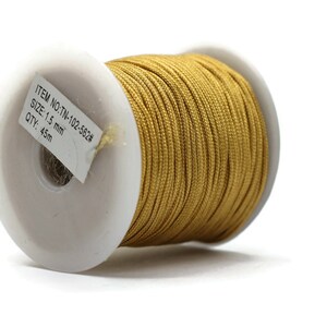 BRAIDED COTTON CORD, 5mm, 100 m, 108 yards, macrame cord, cotton cord, knit, crochet