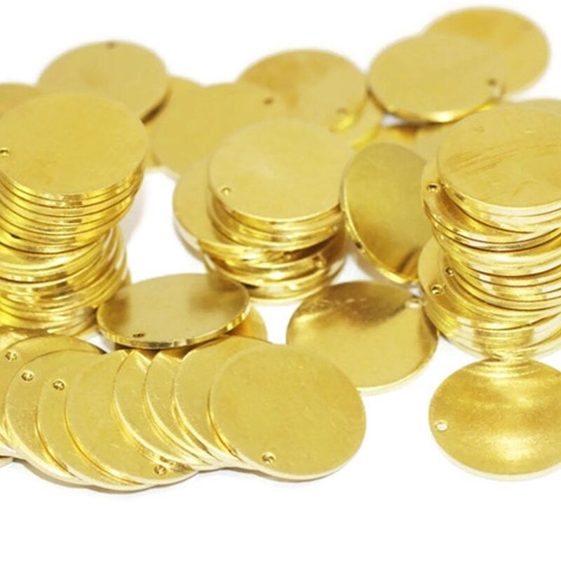 Brass Disc - Etsy UK