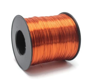 1460 Feet Orange Wire, Jewelry Wire, Dead Soft Artisan Wire Wrap 26 Gauge (0.4 mm), Non Tarnish Wire Coil and Spool WRRI