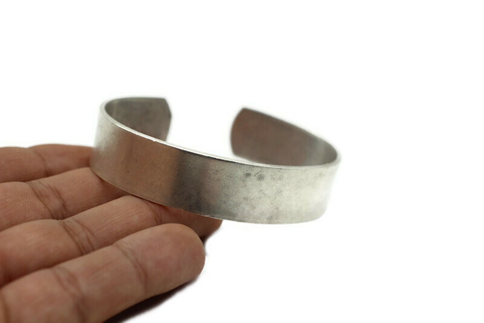Stamping Bracelet - Medieval Bracelet - Dainty Bracelet Making - Twist Bracelet - Friendship Bracelet -Charm Bracelet -Silver Bracelet