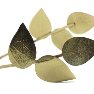 Gold Leaf Roman Crown, Adjustable Hair Leaf Laurel, Garland, Caesar ...