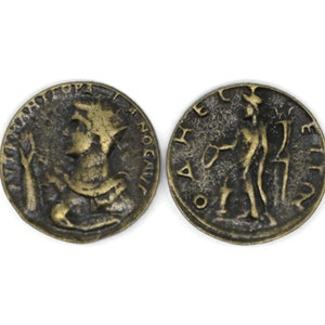 Roman Imperial Coins Antique Bronze coin for gift, 28mm Roman Empire artifact, Ancient Greek Rome art coins, Historical Replica coins, HST