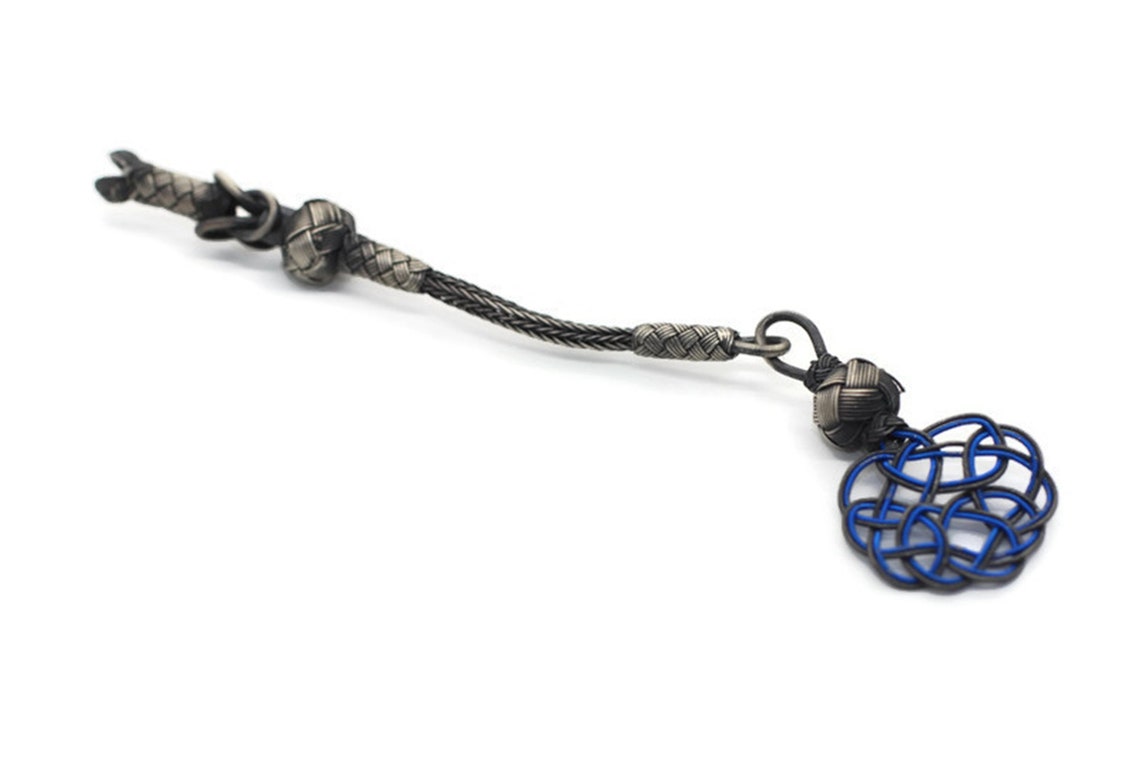 925 Silver Tassel for Tasbeeh Prayer Beads Blue Tassels Etsy