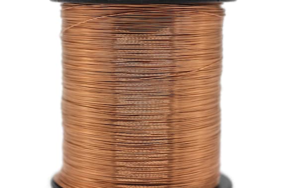 Wire, Wrapit®, Bright Copper, dead-soft, round, 24 gauge. Sold per 1/4  pound spool, approximately 210 feet. - Fire Mountain Gems and Beads