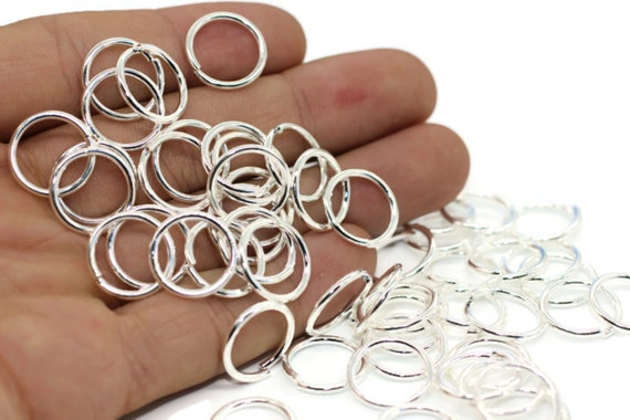 Set Di 250 Anelli Aperti Per Bigiotteria – 4 Mm, Colore Argento, Senza Nichel – Ideali Per Creazioni Fai-da-Te - 3