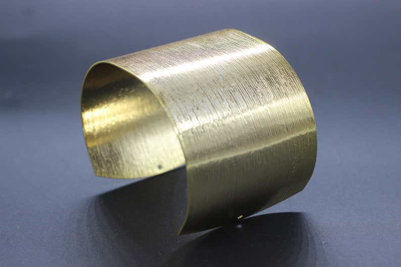24K Gold Plated 50mm Bangle Cuff Bases| Bangle Bracelet Cuff Bracelet Blank Solid Gold Bangle Adjustable Open Cuff