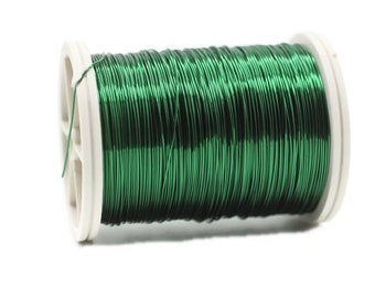 Forest Green Wire 26 Gauge (0,4 mm) 25 Yard 23 Meter | Dead Soft Wire Non Tarnish Koperdraad | Ambachtelijke draad | WRRI