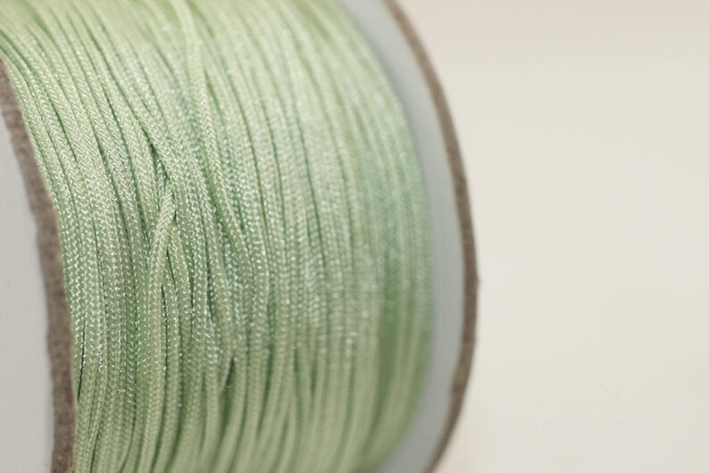 Bracelet Making Knotting Cord CR028 0 8mm Cord Shamballa Macrame Jewelry Supplies 50 m 55 yard 0.8 mm Nylon Knotting Cord