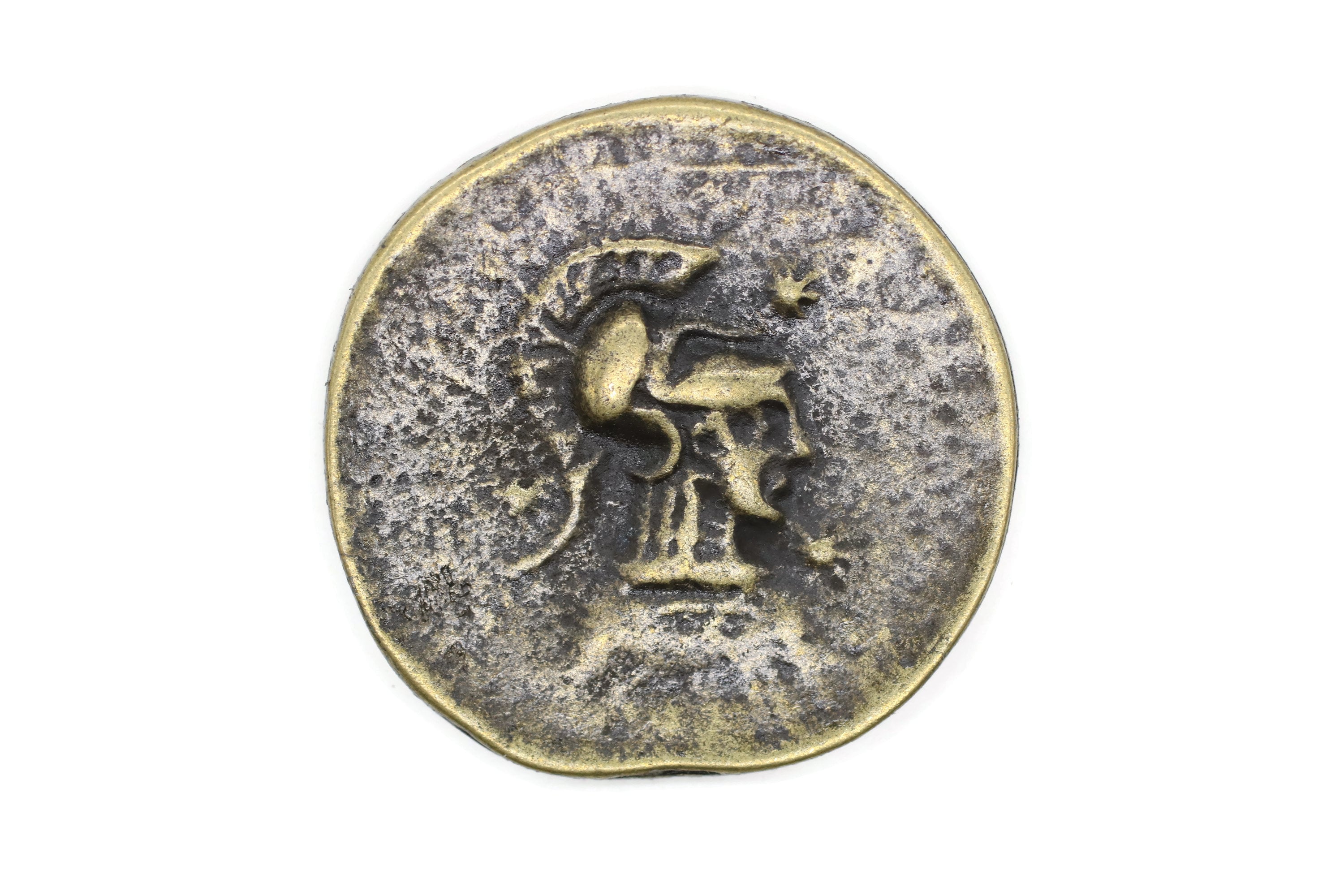 Spartan Coins, Antique Bronze Gladiator Coins, 41 Mm Roman Empire ...