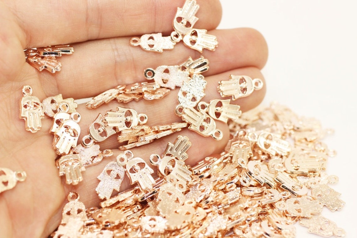 Mini hamsa bracelet - Rose Gold