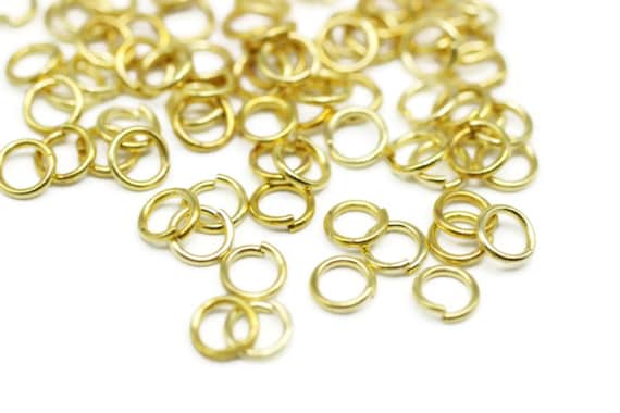 300 x Bronze Jump Rings Jumprings ~ 4mm 0.8mm ~ Jewellery Findings