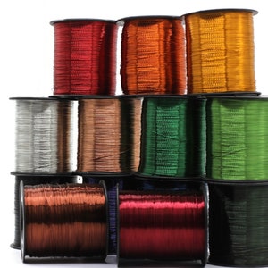 Alambre de cobre de 2400 pies, elija el color de su alambre para joyería, envoltura de alambre artesanal Dead Soft de calibre 28 0,3 mm, bobina y carrete de alambre que no se deslustra WRRI imagen 5