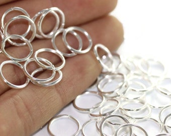 Jump Ring Maker 6-Color Assorted Jump Rings For Jewelry Making – Open Link Loops 4mm To 12mm, Alloy 6 Colors Jump Rings Findings - Foto 9