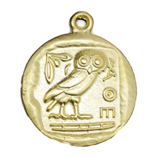 Athena & Owl Tetradrachm ~ Savati 272 ~ Silver & Bronze Coin Pendant |  CultureTaste