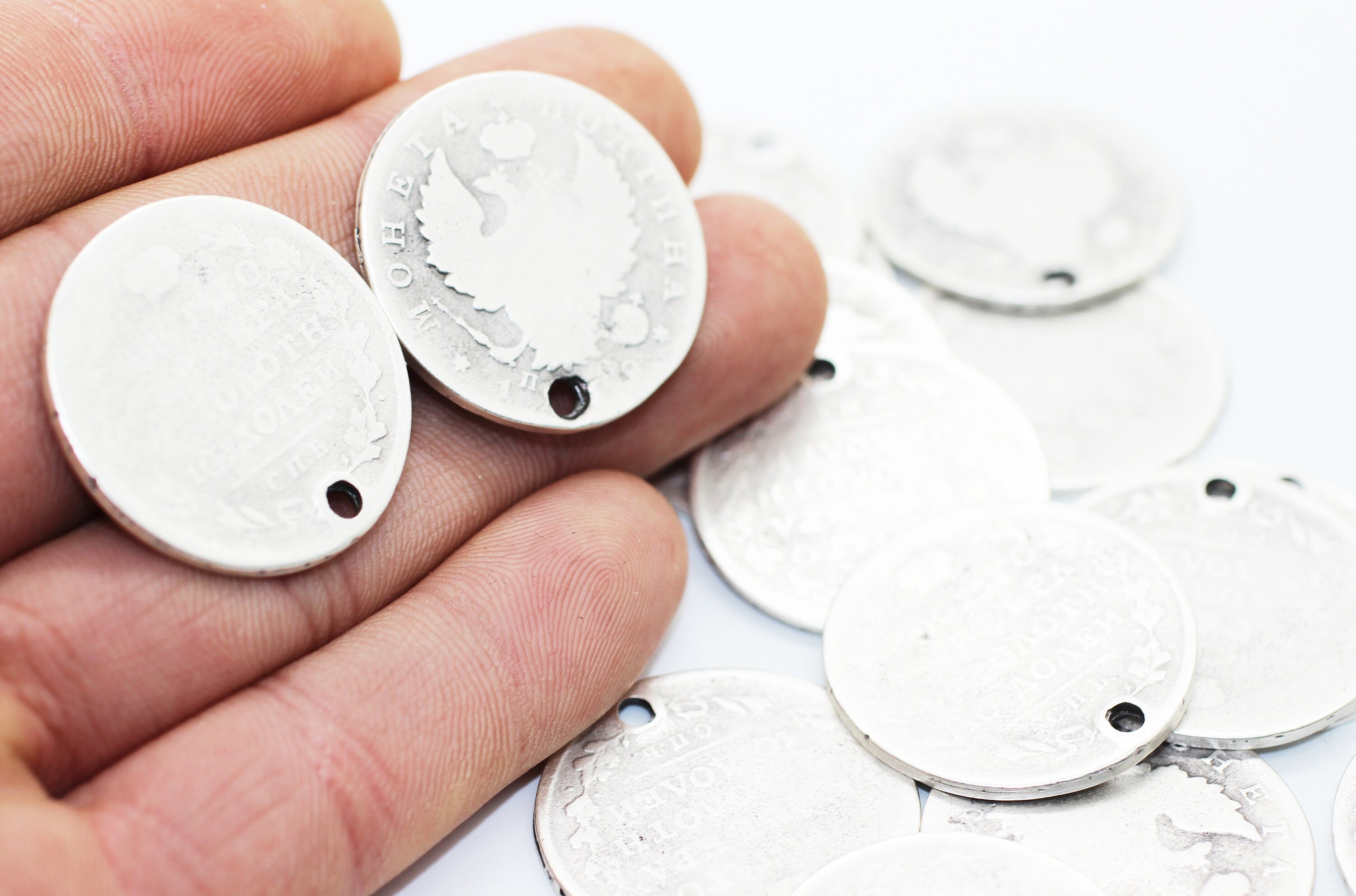 Silver Russian Coins - Etsy