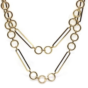 24k Shiny Gold Plated 9x53mm Paperclip chain, Oval Link Chain, Wholesale Chains DIY Jewelry Making Supplies, Jewelry Chain, Bulk Chains BGC