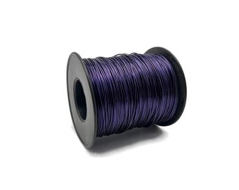 731 Fuß violetter Kupferdraht, Massives Kupfer, Dead Soft Artisan Wire Wrap 0,8 mm (20 Gauge), Unbeschichteter Kupferdraht