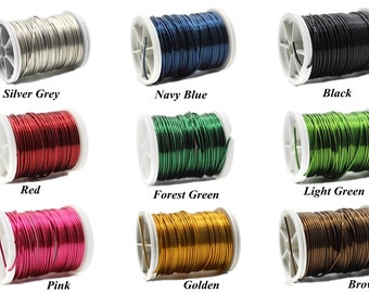 Pick Your Color 18 Gauge (1mm) 5 Yard 5 Meters, Craft Wire, Jewelry wire, Artisan Wire Wrap, WRRI