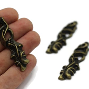 Ciondoli africani tradizionali in bronzo antico, ciondolo per collana / gioielli fai da te / creazione di collane, ciondolo africano, ciondolo per collana