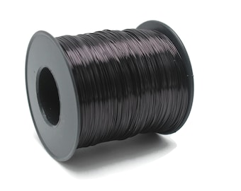 1460 Feet Black Wire, Jewelry Wire, Dead Soft Artisan Wire Wrap 26 Gauge (0.4 mm), Non Tarnish Wire Coil and Spool WRRI
