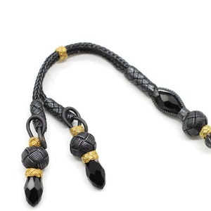 925 Silver Tassel for Tasbeeh, Prayer Beads, Black Tassels, Making tasbeeh, Misbaha, Tassel charms, Tasbeeh tassel, islamic Rosaries, TS25