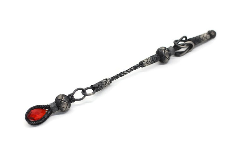 925 Silver Tassel for Tasbeeh Prayer Beads Red Tassels Etsy