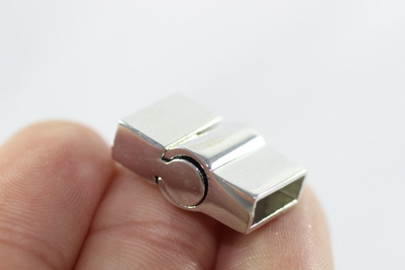 Fold Over Magnetic Clasps Silver Magnetic Clasp Metal Clasps Fold