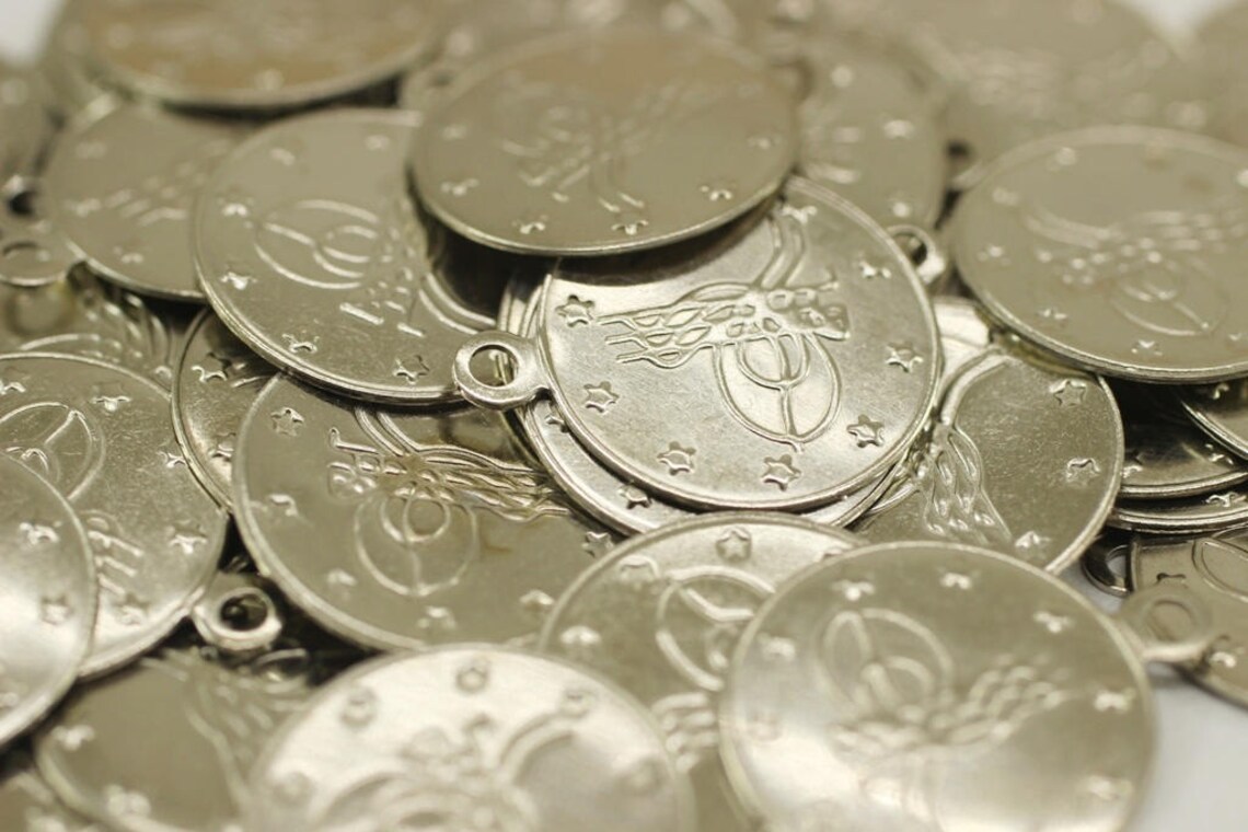 Monedas otomanas de plata antigua etiquetas de tugra de tono | Etsy