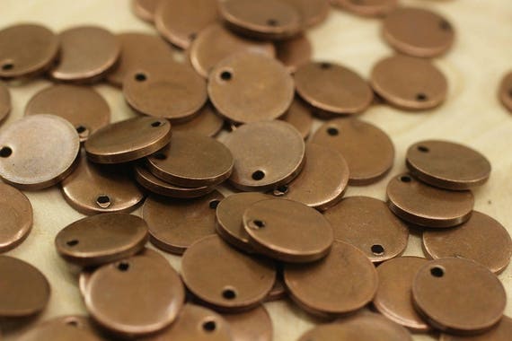 Tiny Copper Disc Spacer Tiny Copper Disc Spacer