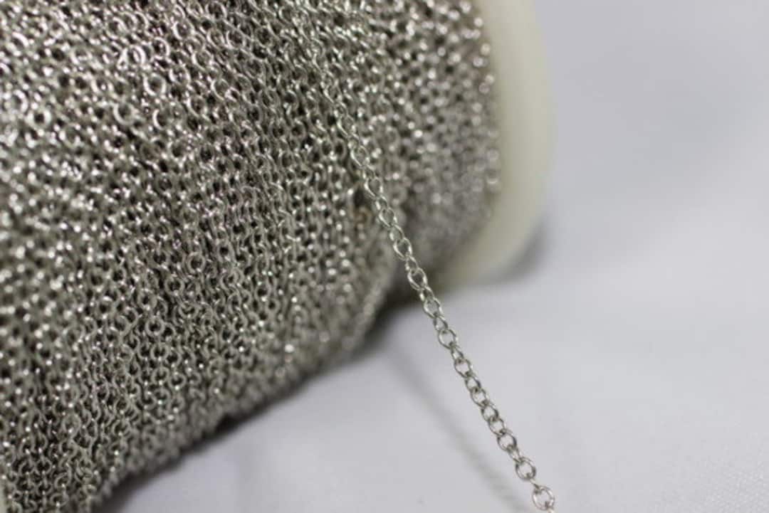 Linked Chain Brass Anklet