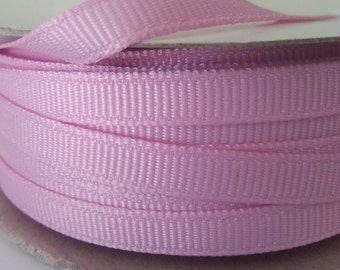 2/8" Pink Grosgrain Ribbon. 5 Yards Roll. MADE IN USA. High Quality Ribbon. Baby Girl Ribbon. Bows, Crafts, Sewing, Gift wrapping. Scrapbook