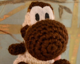 Yoshi's Woolly World Hot Cocoa Yoshi Plushie Amigurumi