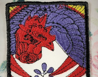 Hanafuda December Phoenix patch